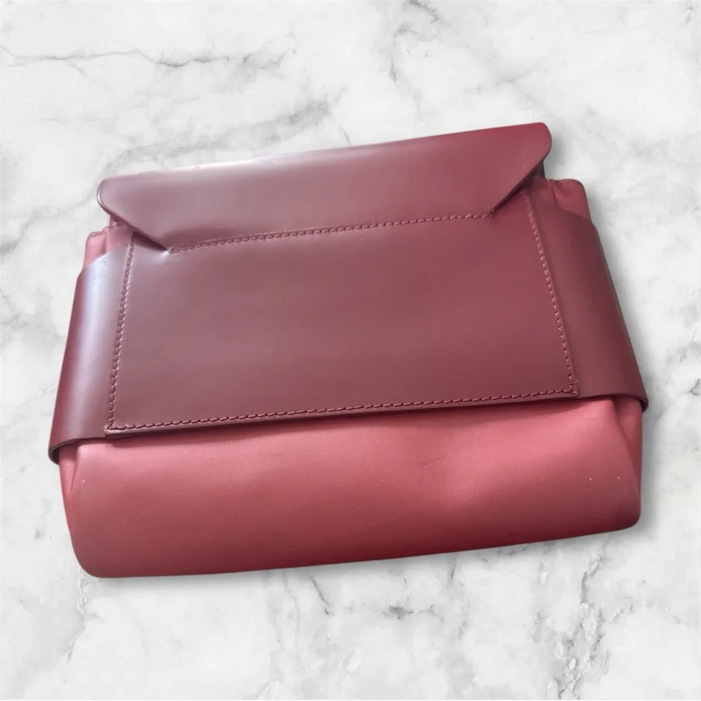 Mandarin Duck Vintage Leather Clutch Bag EUC - Picture 2 of 4